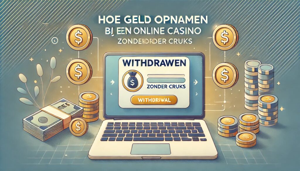 Hoe Geld Opnemen bij een Online Casino Zonder Cruks